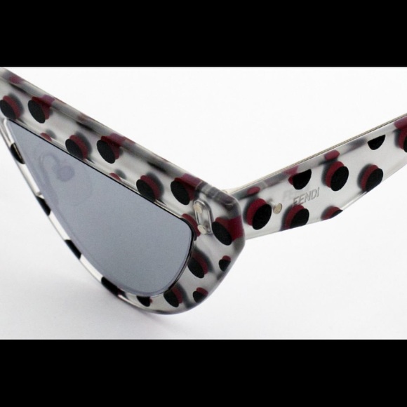 FENDI New/Authentic Silver Lens Defender Sunnies - Picture 6 of 10